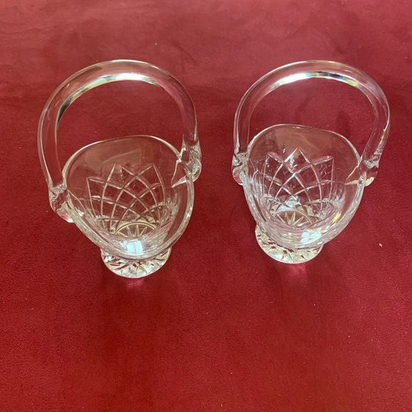 Vintage Crystal baskets - Picture 3 of 4